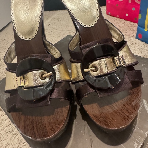 Bebe open toe heels - Picture 4 of 4